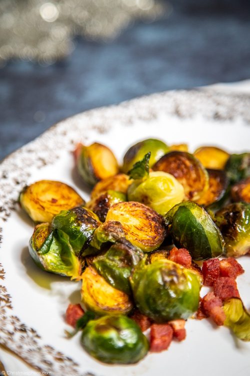 How to Make Sautéed Brussels Sprouts with Crispy Pancetta