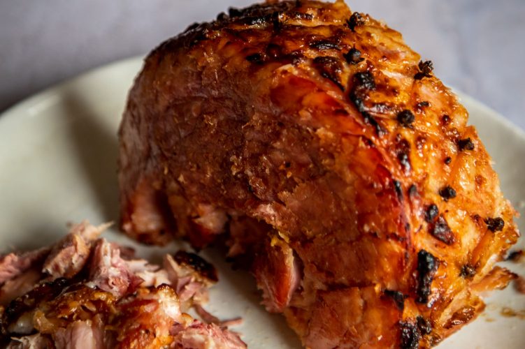 Glazed Ginger Beer Ham