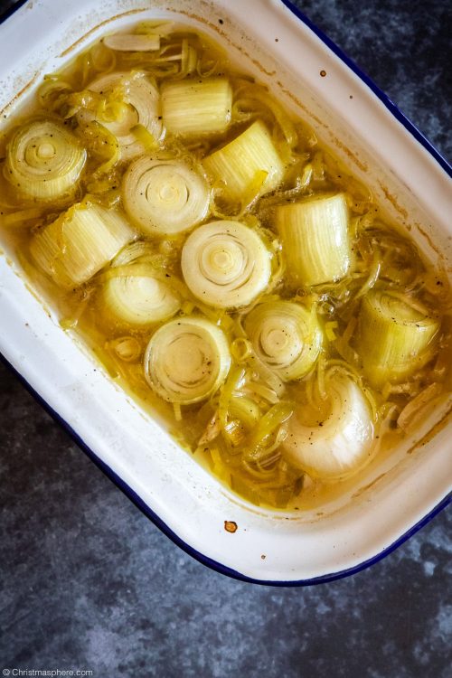 Leeks in White Wine Sauce Delicious Braised Leeks Recipe