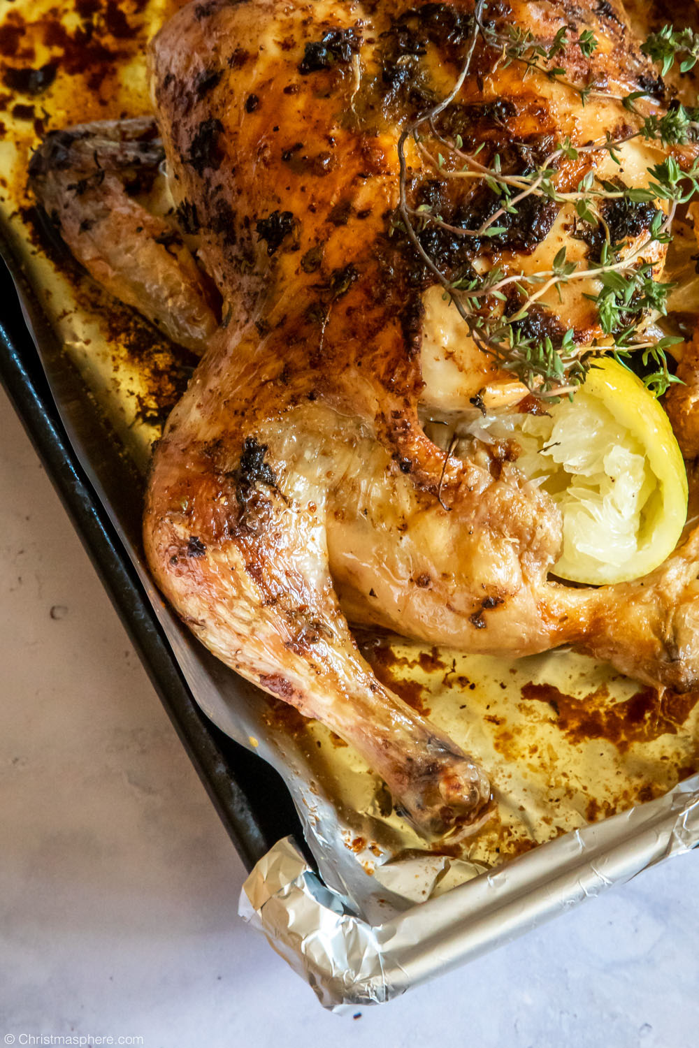 Roast Chicken In a Pan