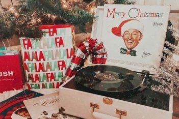Christmas Record Player