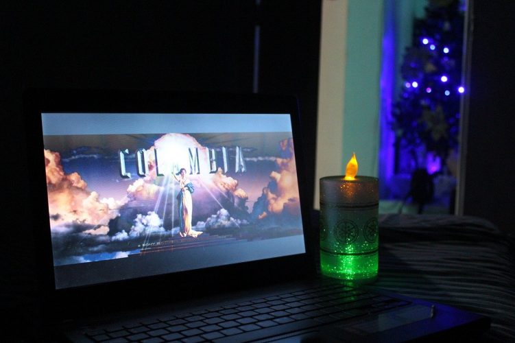 Christmas movie night