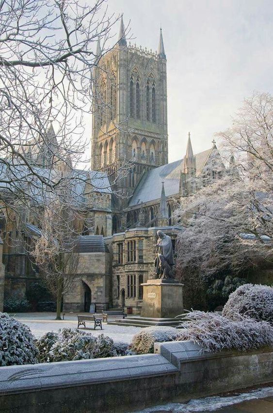 Lincoln Cathedral at Christmas