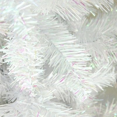 Iridescent Christmas tree needles