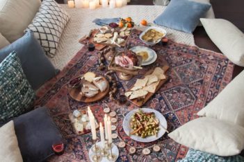 Festive Indoor Picnic