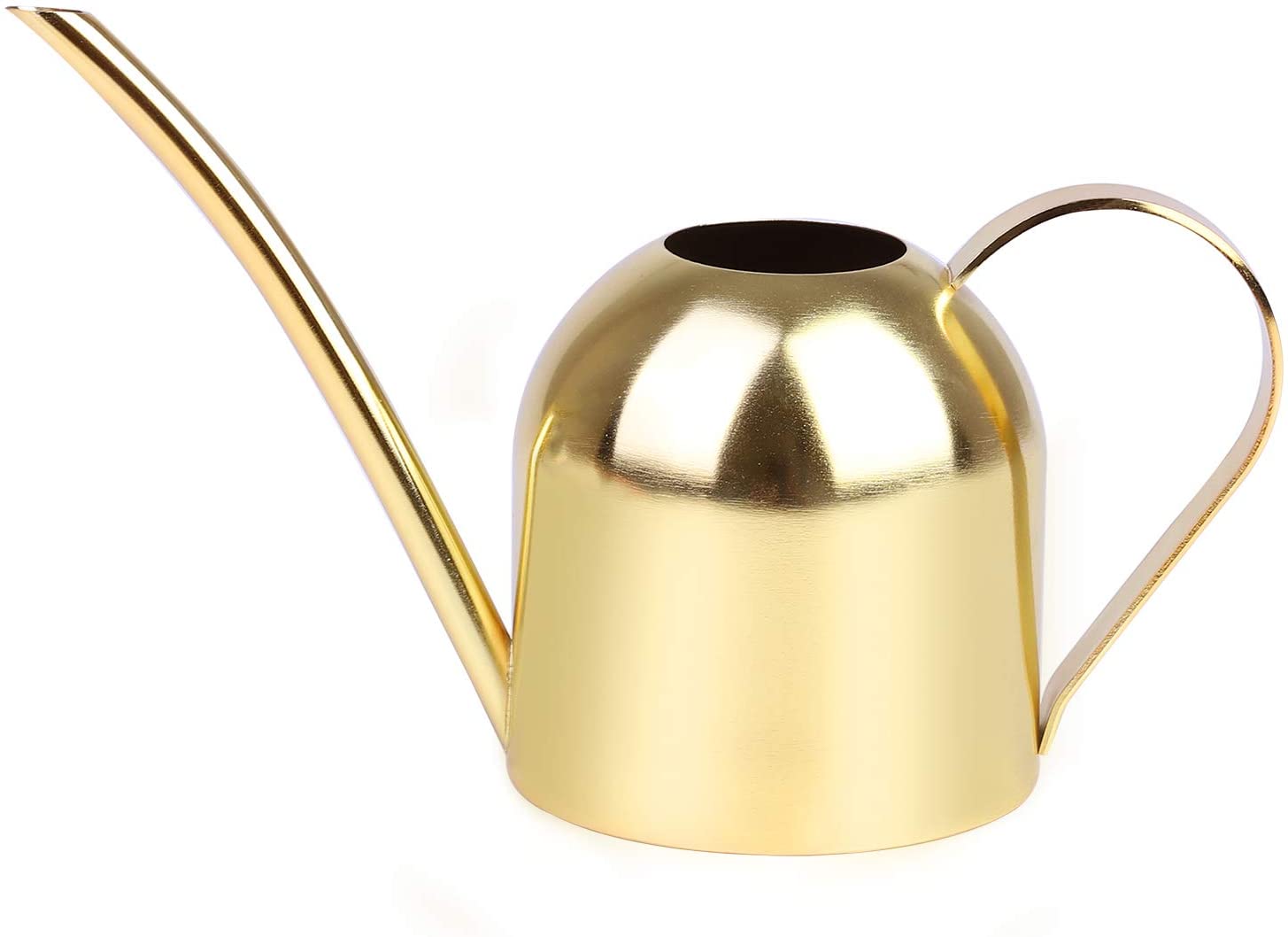 Gold plated stainless steel watering can