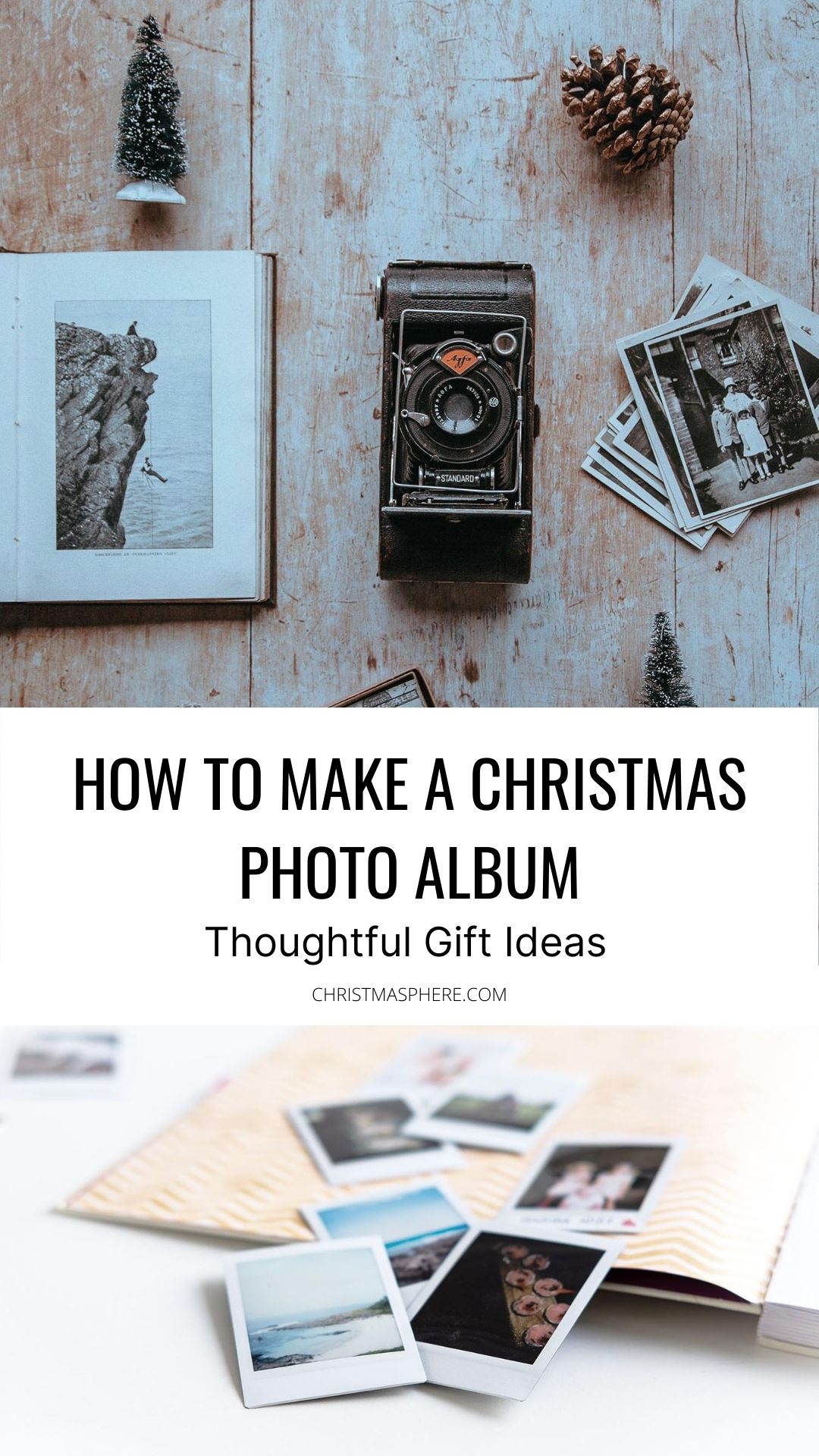 HOW TO MAKE A CHRISTMAS PHOTO ALBUM