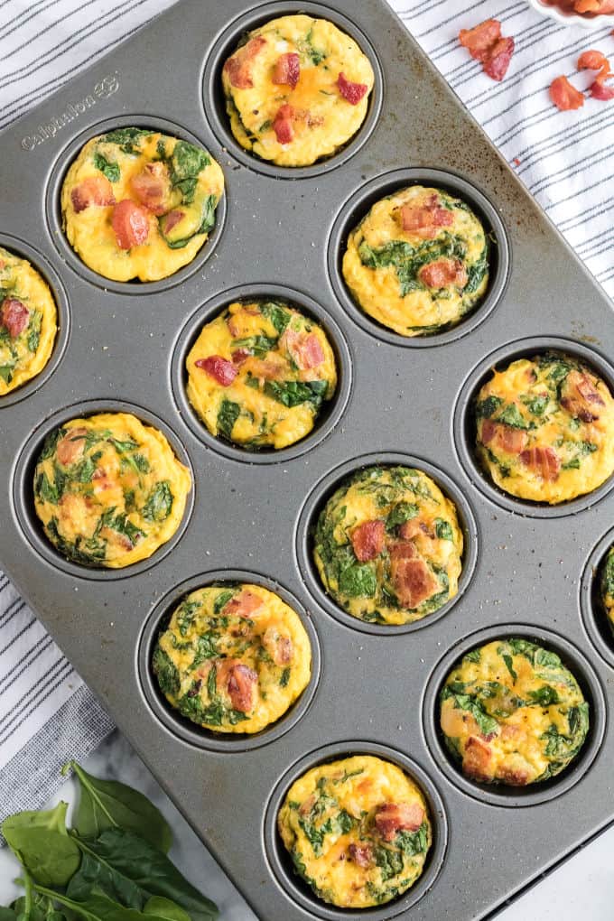 Spinach-and-Cheese-Egg-Muffins