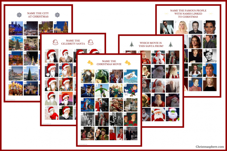 Christmas Picture Quiz