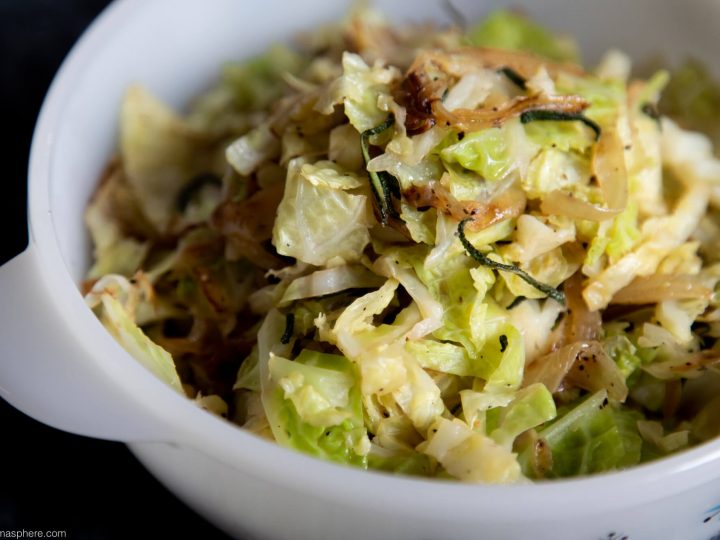Sage and onion cabbage recipe