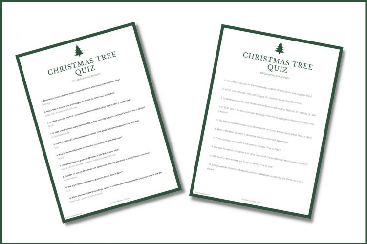 Christmas Tree Quiz