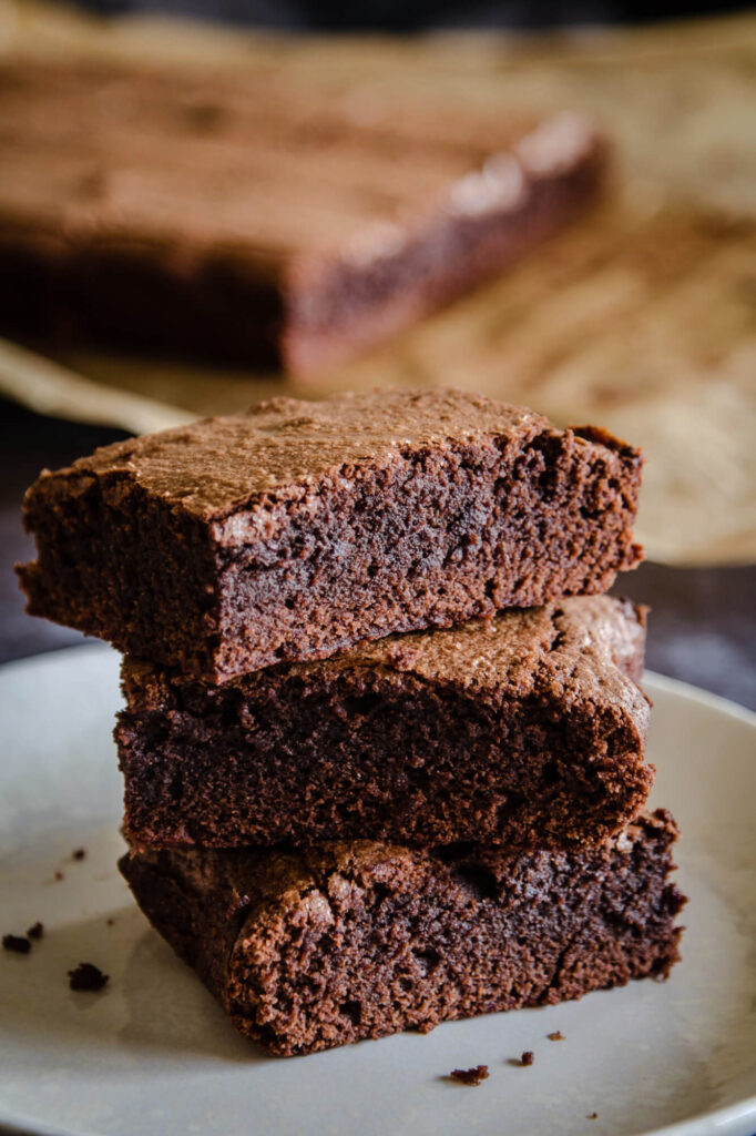 A stack of Chocolate Brownies