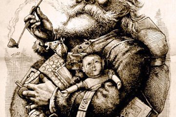 illustration of Santa Claus
